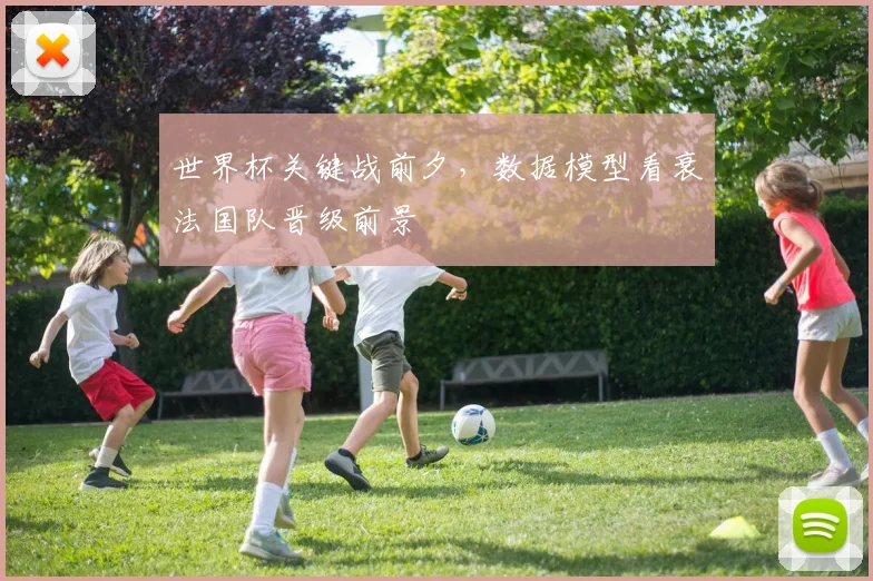 世界杯关键战前夕，数据模型看衰法国队晋级前景 - 2026世界杯推荐